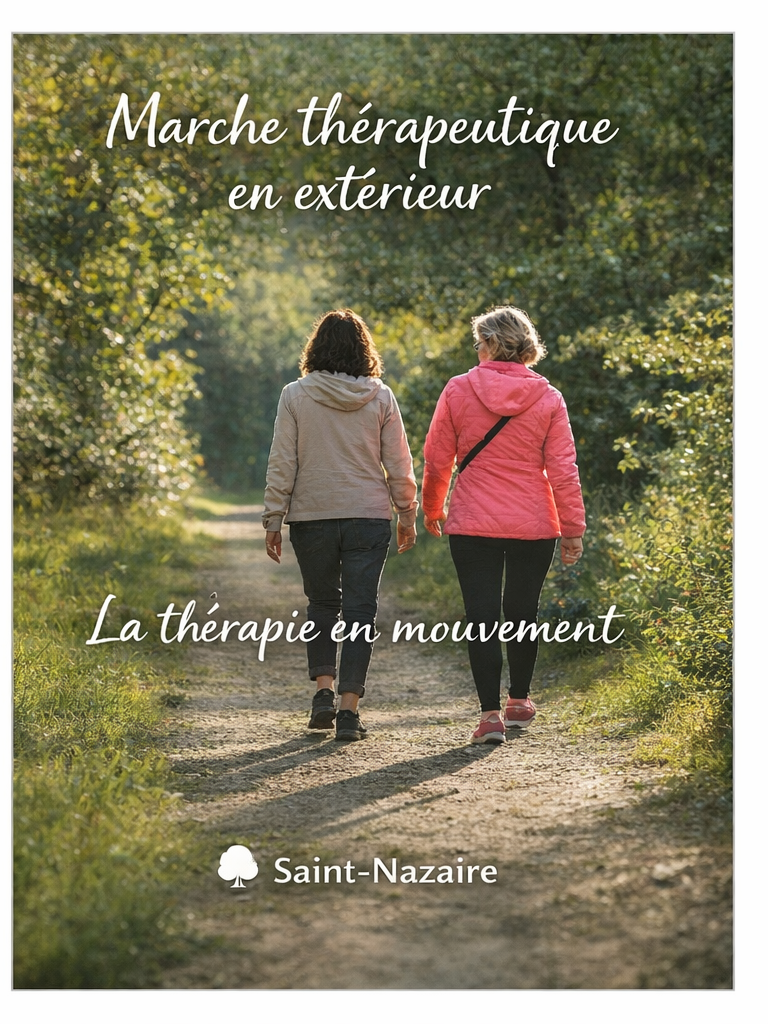 La thérapie en marchant sur Saint-Nazaire