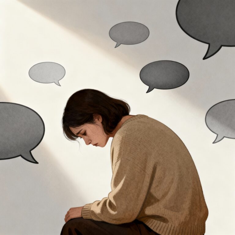 Le poids du silence et des non dits