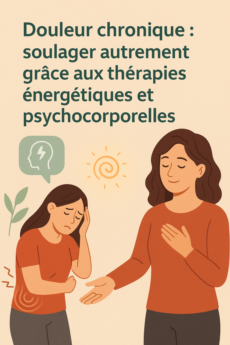 Soulager les douleurs chroniques grâce aux thérapies psychocorporelles